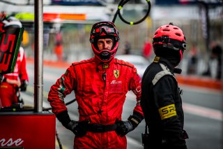 #21 AF Corse - Hugo Delacour - Cedric Sbirrazzuoli - Ferrari 488 GT3 - Pro-Am Cup, FGTWC, Pitlane, Race 2
