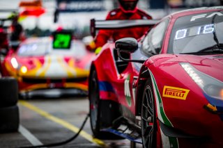 #52 AF Corse - Louis Machiels - Andrea Bertolini - Ferrari 488 GT3 - Pro-Am Cup, FGTWC, Pitlane, Race 2
