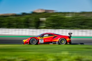 #21 AF Corse - Hugo Delacour - Cedric Sbirrazzuoli - Ferrari 488 GT3 - Pro-Am Cup, FGTWC, Paid Test Session
