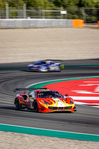 #21 AF Corse - Hugo DELACOUR - Cedric SBIRRAZZUOLI - Alessandro BALZAN - Ferrari 488 GT3 - Gold Cup, Bronze Test
