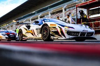 #51 Iron Lynx - Giancarlo FISICHELLA - Miguel MOLINA - Nicklas NIELSEN - Ferrari 488 GT3 - Pro, Free Practice, Pitlane
