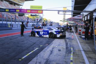 #4 Haupt Racing Team - Jannes FITTJE - Jordan LOVE - Alain VALENTE - Mercedes-AMG GT3 - Silver Cup, Free Practice, Pitlane
