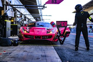#83 Iron Dames - Rahel FREY - Sarah BOVY - Michelle GATTING - Ferrari 488 GT3 - Gold Cup, Free Practice, Pitlane
