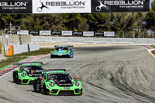 #56 Dinamic Motorsport - Giorgio RODA - Marius NAKKEN - Mikkel O. PEDERSEN - Porsche 911 GT3-R (991.II) - Silver Cup, Pre-Qualifying
 | SRO / Patrick Hecq Photography