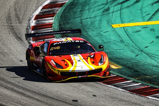 #21 AF Corse - Hugo DELACOUR - Cedric SBIRRAZZUOLI - Alessandro BALZAN - Ferrari 488 GT3 - Gold Cup, Pre-Qualifying
 | SRO / Patrick Hecq Photography