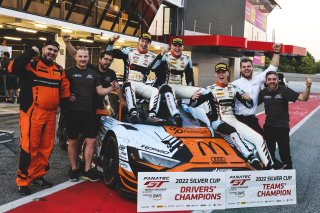 #30 Team WRT - Jean-Baptiste SIMMENAUER - Benjamin GOETHE - Thomas NEUBAUER - Audi R8 LMS evo II GT3 - Silver Cup, Champions, Race 2
