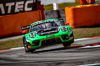 #56 Dinamic Motorsport - Giorgio RODA - Marius NAKKEN - Mikkel O. PEDERSEN - Porsche 911 GT3-R (991.II) - Silver Cup, Paid Test Session 2
