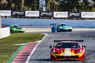#21 AF Corse - Hugo DELACOUR - Cedric SBIRRAZZUOLI - Alessandro BALZAN - Ferrari 488 GT3 - Gold Cup, Paid Test session 1
