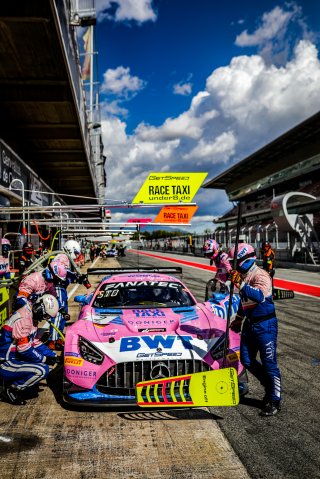 #2 AMG Team GetSpeed - Maro ENGEL - Luca STOLZ - Steijn SCHOTHORST - Mercedes-AMG GT3 - Pro, FGTWC, Paid Test Session 2, Pitlane
