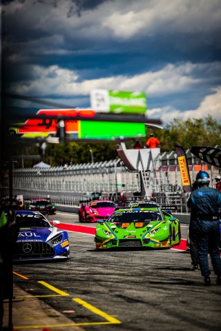 #563 VSR - Michele BERETTA - Yuki NEMOTO - Benjamin HITES - Lamborghini Huracan GT3 Evo - Silver Cup, FGTWC, Paid Test Session 2, Pitlane

