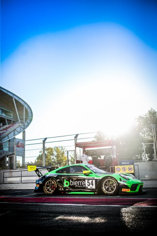 #54 Dinamic Motorsport - Klaus BACHLER - Alessio PICARIELLO - Matteo CAIROLI - Porsche 911 GT3-R (991.II) - Pro, FGTWC, Pitlane, Qualifying
