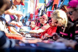 #71 Iron Lynx - Alessio ROVERA - Alessandro PIERGUIDI - Antonio FUOCO - Ferrari 488 GT3 - Pro, Autograph Session
