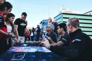 #10 Boutsen Racing - Karim OJJEH - Benjamin LESSENNES - Adam ETEKI - Audi R8 LMS evo II GT3 - Gold Cup, Autograph Session
