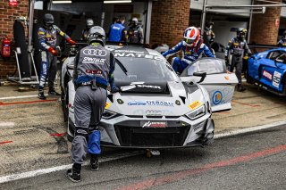 #26 - Sainteloc Junior Team - Simon GACHET - Paul EVRARD - Audi R8 LMS GT3 EVO II - GOLD, Pitlane, Qualifying
