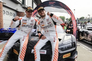 #40 - Tresor Orange 1 - Mattia DRUDI - Ricardo FELLER - Audi R8 LMS GT3 EVO II - PRO, Race 2
