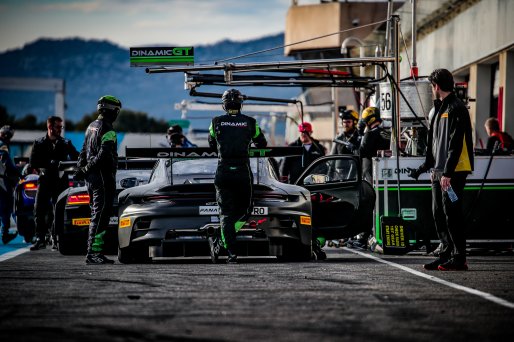 #54 Dinamic GT Huber Racing - Porsche 992 GT3 R, Prologue
