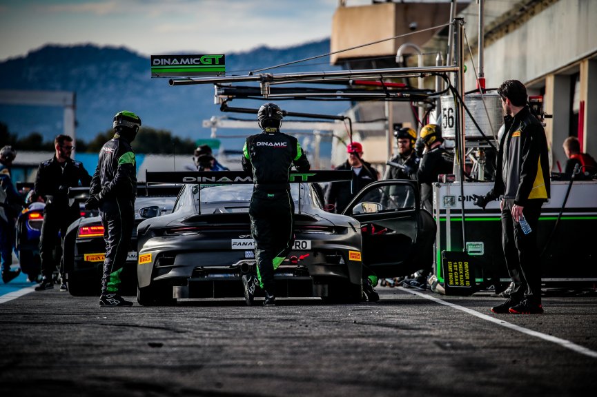 #54 Dinamic GT Huber Racing - Porsche 992 GT3 R, Prologue
