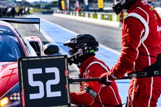 #52 - AF Corse - Louis MACHIELS - Jef MACHIELS - Andrea BERTOLINI - Ferrari 488 GT3 - BRONZE, Bronze Test, Pitlane
