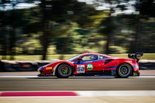 #52 - AF Corse - Louis MACHIELS - Jef MACHIELS - Andrea BERTOLINI - Ferrari 488 GT3 - BRONZE, Bronze Test, GTWC
