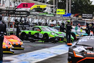#55 - Dinamic GT Huber Racing - Benjamin BARKER - Marius NAKKEN - Philipp SAGER - Porsche 911 GT3 R (992) - BRONZE, Free Practice, Pitlane
