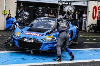 #25 - Sainteloc Junior Team - Christopher MIES - Patric NIEDERHAUSER - Simon GACHET - Audi R8 LMS GT3 EVO II - PRO, Free Practice, Pitlane

