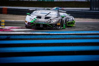 #8 - AGS Events - Leonardo GORINI - Antonin BORGA - Nicolas JAMIN - Lamborghini Huracan GT3 EVO2 - BRONZE, GTWC, Qualifyings
