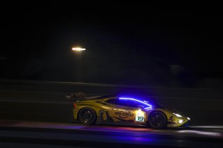#19 - Iron Lynx - Leonardo PULCINI - Michele BERETTA - Rolf INEICHEN - Lamborghini Huracan GT3 EVO2 - GOLD, Race
