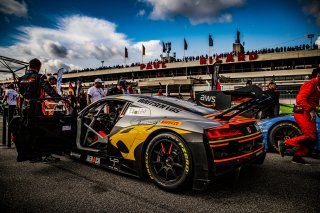 #10 - Boutsen VDS - Roee MEYUHAS - Andrea COLA - Cesar GAZEAU - Audi R8 LMS GT3 EVO II - SILVER, Ambiance, GTWC, Grid Walk, Race
