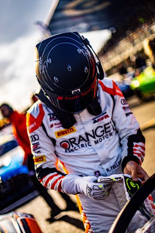 #40 - Tresor Orange 1 - Mattia DRUDI - Ricardo FELLER - Audi R8 LMS GT3 EVO II - PRO, Grid Walk

