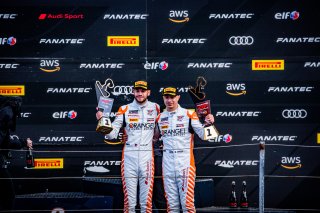 #40 - Tresor Orange 1 - Mattia DRUDI - Ricardo FELLER - Audi R8 LMS GT3 EVO II - PRO, Podium, Race 2

