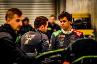 #58 - GRT - Grasser Racing Team - Lamborghini Huracan GT3 EVO2, Pitlane, Test Session
