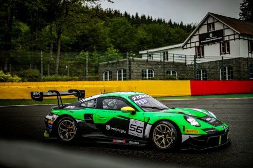#56 - Dinamic GT Huber Racing - Porsche 911 GT3 R (992), Test Session
 | © SRO - TWENTY-ONE CREATION | Jules Benichou