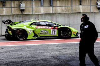 #58 - GRT - Grasser Racing Team - Lamborghini Huracan GT3 EVO2, Test Session
