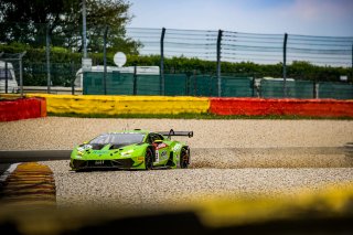 #58 - GRT - Grasser Racing Team - Lamborghini Huracan GT3 EVO2, Test Session
 | © SRO - TWENTY-ONE CREATION | Jules Benichou