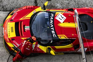 #71 - AF Corse  - Sean HUDSPETH - Nicola MARINANGELI - Ferrari 296 GT3 - SILVER, FGTWC, Free Practice
