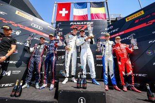 #14 - Emil Frey Racing - Konsta LAPPALAINEN - Giacomo ALTOE` - Ferrari 296 GT3 - PRO, #32 - Team WRT - Charles WEERTS - Dries VANTHOOR - BMW M4 GT3 - PRO, #88 - Akkodis ASP Team - Raffaele MARCIELLO - Timur BOGUSLAVSKIY - Mercedes-AMG GT3 EVO - PRO, FGTWC
