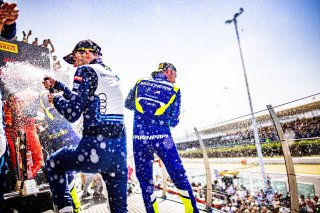 #46 - Team WRT - Valentino ROSSI - Maxime MARTIN - BMW M4 GT3 - PRO, Celebration, FGTWC, Podium, Race 2, Winners
