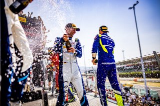 #46 - Team WRT - Valentino ROSSI - Maxime MARTIN - BMW M4 GT3 - PRO, Celebration, FGTWC, Podium, Race 2, Winners
