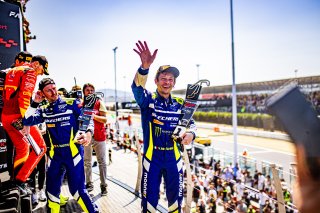 #46 - Team WRT - Valentino ROSSI - Maxime MARTIN - BMW M4 GT3 - PRO, Celebration, FGTWC, Podium, Race 2, Winners
