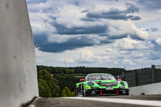 #55 - Dinamic GT Huber Racing - Philipp SAGER - Marius NAKKEN - Benjamin BARKER - Christopher ZOECHLING - Porsche 911 GT3 R (992) - BRONZE, Bronze Test, CrowdStrike 24 Hours of Spa
