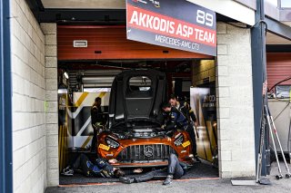 #89 - Akkodis ASP Team - Bruno BAPTISTA - Adalberto BAPTISTA - Rodrigo BAPTISTA - Alan HELLMEISTER - Mercedes-AMG GT3 - BRONZE, Bronze Test, CrowdStrike 24 Hours of Spa
