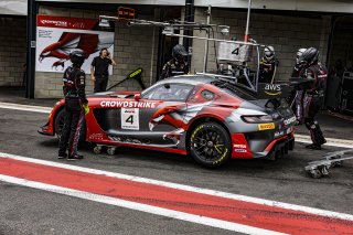 #4 - CrowdStrike Racing by Riley - Ian JAMES - Felipe FRAGA - George KURTZ - Colin BRAUN - Mercedes-AMG GT3 - PRO-AM, Bronze Test, CrowdStrike 24 Hours of Spa
