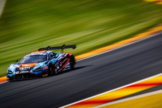 #188 - Garage 59 - Henrique CHAVES - Miguel RAMOS - Louis PRETTE - Conrad GRUNEWALD - McLaren 720S GT3 EVO - BRONZE, Bronze Test, CrowdStrike 24 Hours of Spa
 | © SRO - TWENTY-ONE CREATION | Jules Benichou