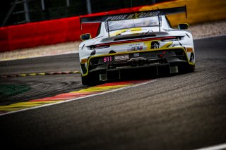 #911 - Pure Rxcing - Klaus BACHLER - Aliaksandr MALYKHIN - Joel STURM - Marco SEEFRIED - Porsche 911 GT3 R (992) - BRONZE, CrowdStrike 24 Hours of Spa
