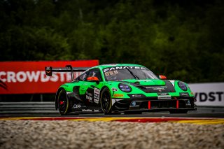 #55 - Dinamic GT Huber Racing - Philipp SAGER - Marius NAKKEN - Benjamin BARKER - Christopher ZOECHLING - Porsche 911 GT3 R (992) - BRONZE, Bronze Test, CrowdStrike 24 Hours of Spa
 | © SRO - TWENTY-ONE CREATION | Jules Benichou