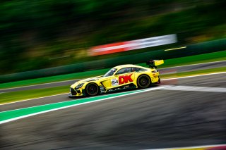 #64 - Haupt Racing Team - Matthew BELL - Naveen RAO - James COTTINGHAM - Frank BIRD - Mercedes-AMG GT3 - PRO-AM, CrowdStrike 24 Hours of Spa, Free Practice
