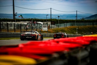 #40 - Audi Sport Tresor Orange 1 - Ricardo FELLER - Mattia DRUDI - Dennis MARSCHALL - Audi R8 LMS GT3 EVO II - PRO, CrowdStrike 24 Hours of Spa, Free Practice
