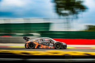 #99 - Tresor Orange 1 - Lorenzo PATRESE - Pietro DELLI GUANTI - Alex AKA - Audi R8 LMS GT3 EVO II - SILVER, CrowdStrike 24 Hours of Spa, Free Practice
 | © SRO - TWENTY-ONE CREATION | Jules Benichou