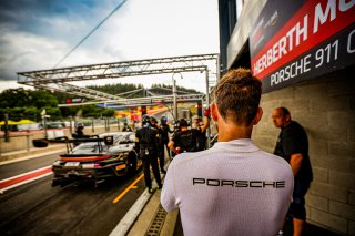 #91 - Herberth Motorsport - Ralf BOHN - Alfred RENAUER - Robert RENAUER - Kay VAN BERLO - Porsche 911 GT3 R (992) - BRONZE, CrowdStrike 24 Hours of Spa, Free Practice
