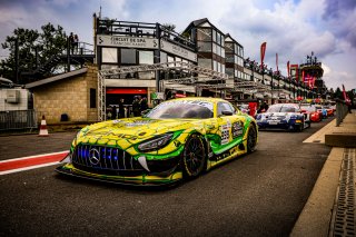 #999 - Mercedes-AMG Team GruppeM Racing - Maro ENGEL - Mikael GRENIER - Daniel JUNCADELLA - Mercedes-AMG GT3 - PRO (*), CrowdStrike 24 Hours of Spa, Free Practice
 | © SRO - TWENTY-ONE CREATION | Jules Benichou